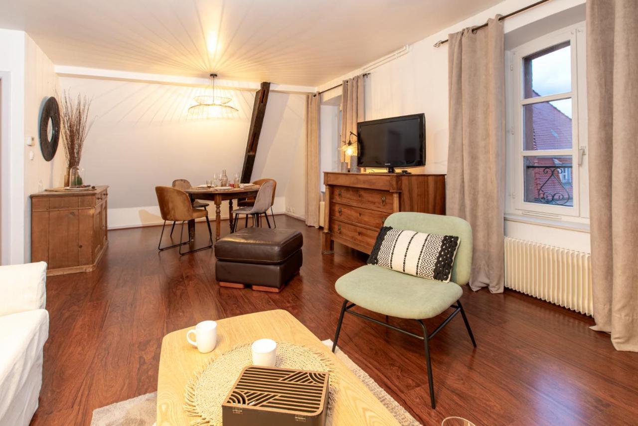 La Loge By "Cosy Morning" Havre De Paix Au Centre De Colmar, Ideal Pour 4 Personnes Buitenkant foto